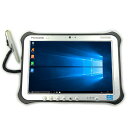 【タッチペン代替品】Panasonic パナソニック TOUGHPAD タフパッド FZ-G1 Core i5 4GB 新品SSD480GB 無線LAN Windows10 64bitWPSOffice 10.1インチ カメラ 中古パソコン タブレットPC ノートパソコン Notebook 【中古】