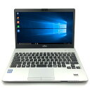 FUJITSU LIFEBOOK S937 Core i5 20GB 新品SSD480GB DVD-ROM 無線LAN フルHD Windows10 64bit WPS Office 13.3インチ 中古パソコン ノー..