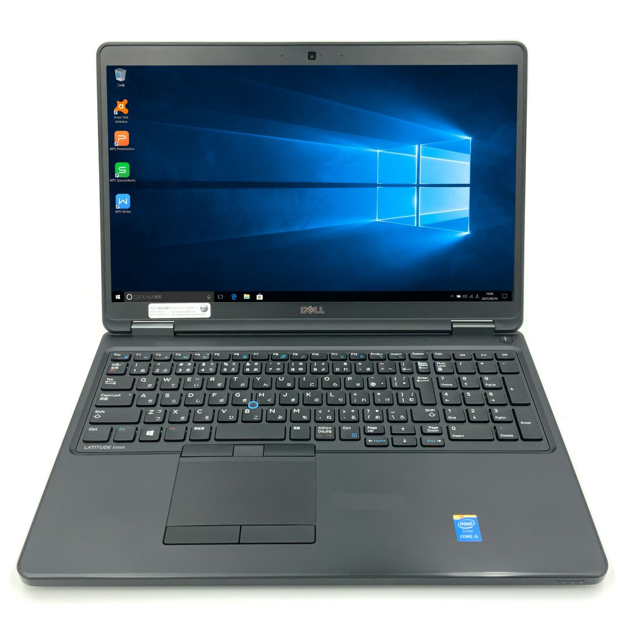 Dell Latitude E5550 第5世代 Core i5 5200U 4GB 新品HDD1TB Windows10 64bit WPSOffice タッチ対応 15.6インチ フルHD カメラ 無線LAN 中古パソコン ノートパソコン PC Notebook 【中古】