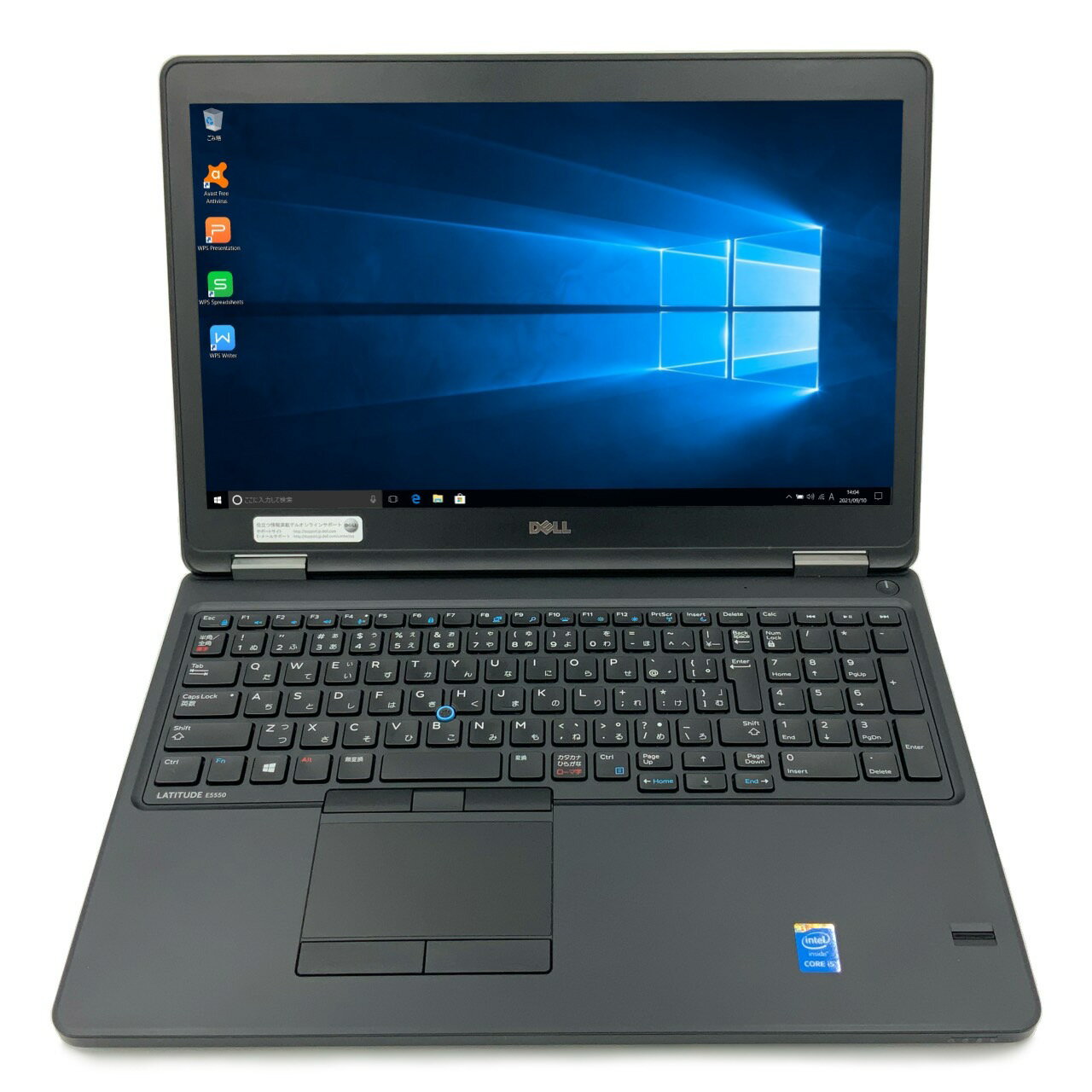 Dell Latitude E5550 第5世代 Core i5 5200U 16GB 新品SSD480GB Windows10 64bit WPSOffice 15.6インチ フルHD 無線LAN 中古パソコン ノートパソコン PC Notebook 【中古】