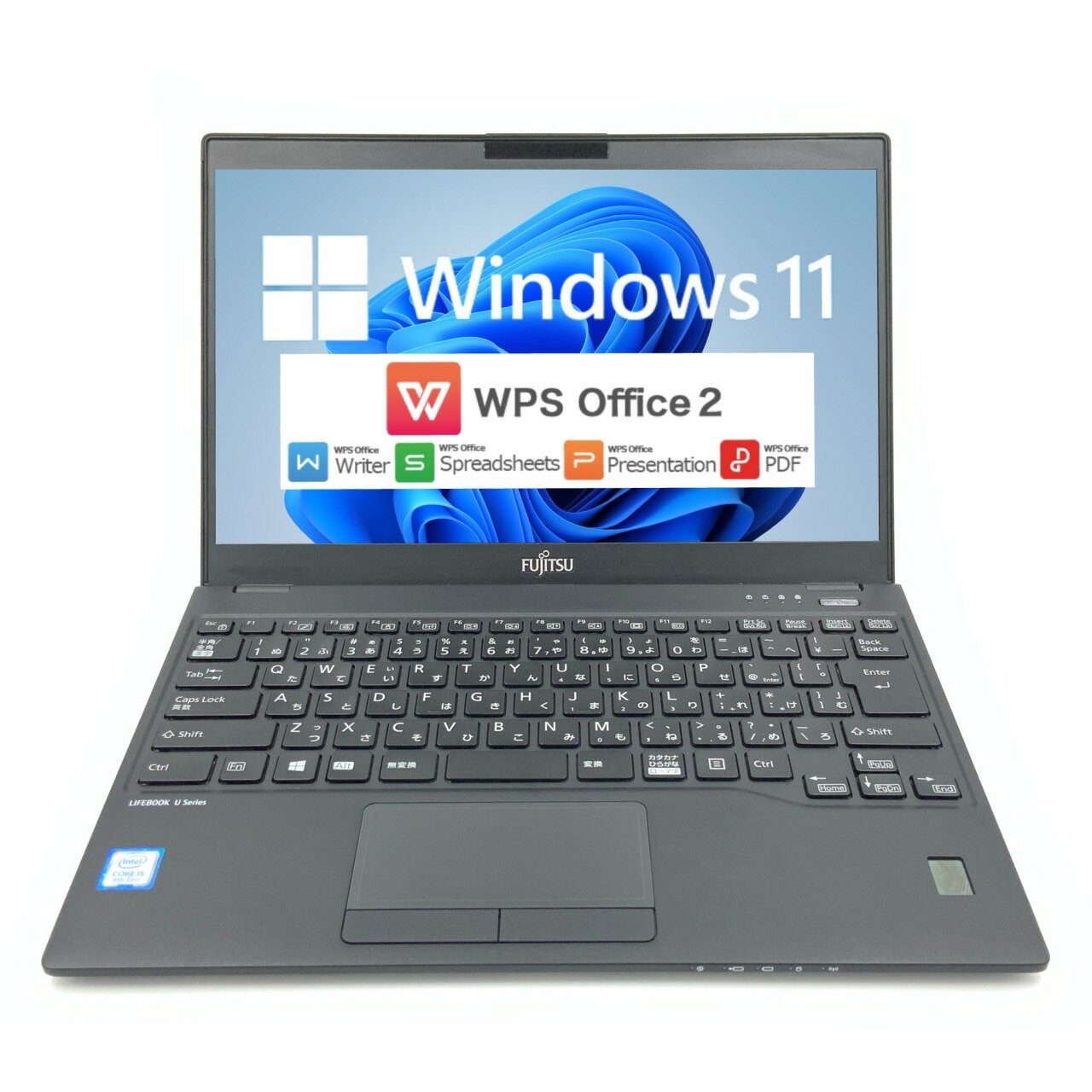 【Windows11】 【軽量ノート777g】 FUJITSU LIFEBOOK U939 第8世代 Core i5 8365U 8GB SSD240GB 無線LAN フルHD Windows11 64bit WPS Office 13.3インチ 中古パソコン ノートパソコン PC モバイルノート Notebook 【中古】