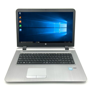 【大画面17.3インチノート】 【スタイリッシュノート】 HP ProBook 470 G3 Notebook PC 第6世代 Core i7 6500U 8GB 新品SSD240GB DVD-ROM Windows10 64bit WPSOffice 17.3インチ フルHD カメラ 無線LAN 中古パソコン ノートパソコン PC Notebook 【中古】