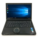 【希少な黒色モデル】 【頑丈レッツノート】 パナソニック Panasonic Let 039 s note CF-SX3 ブラック 第4世代 Core i5 4300U 16GB HDD250GB スーパーマルチ Windows10 64bit WPSOffice 12.1インチ カメラ 無線LAN 中古パソコン ノートパソコン PC モバイルノート 【中古】