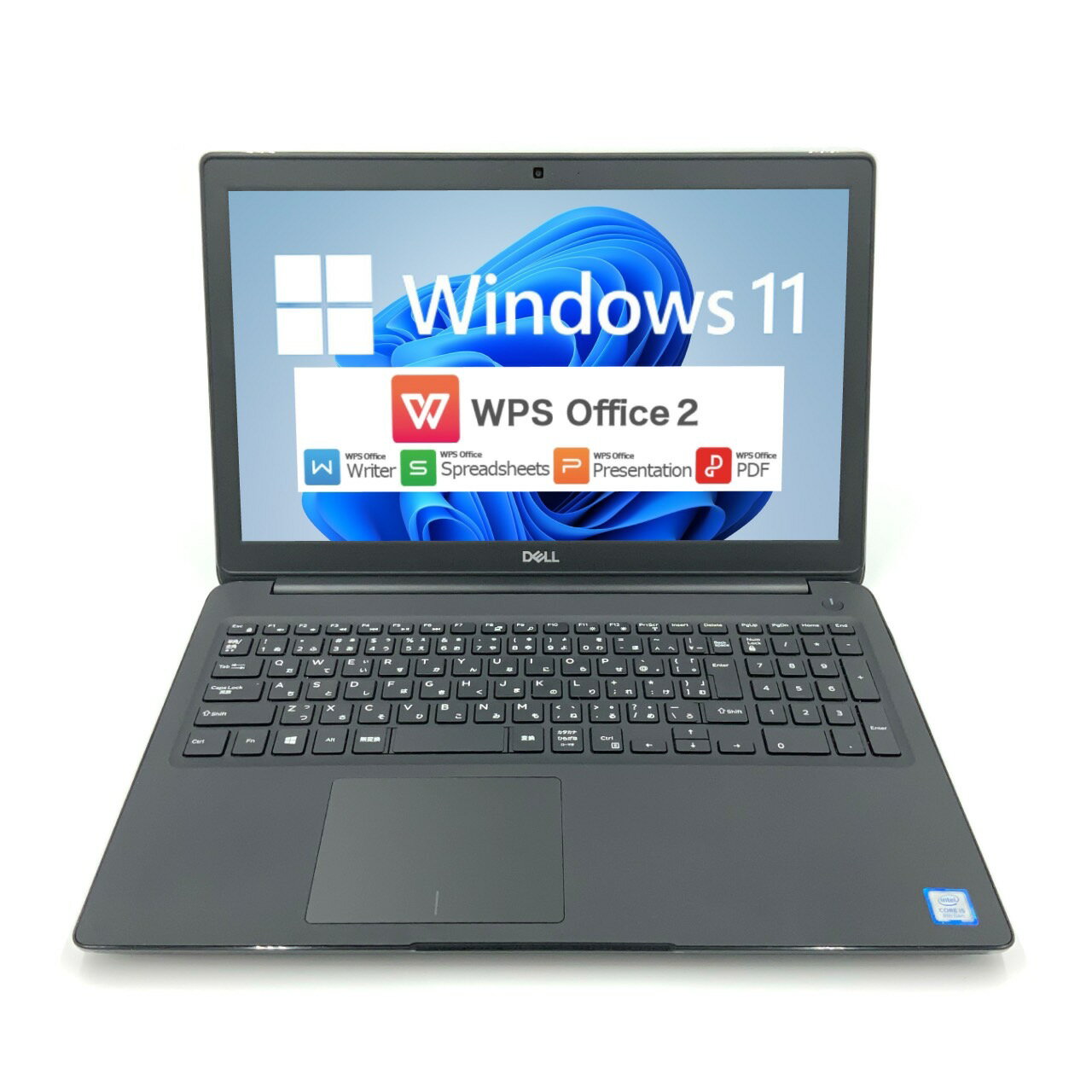 【Windows11】 【薄型】 【人気】 DELL Latitude 3500 第8世代 Core i5 8265U/1.60GHz 32GB 新品SSD480GB NVMe 64bit WPSOffice 15.6インチ HD カメラ テンキー 無線LAN 中古パソコン ノートパソコン PC Notebook 【中古】