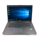 【プロ向け】 【高スペック】 HP ZBook Studio G3 Mobile Workstation モバイルワークステーション 第6世代 Core i7 6700HQ/2.60GHz 4GB 新品SSD960GB M.2 NVMe Windows10 64bit WPSOffice 15.6インチ フルHD カメラ 無線LAN ノートパソコン PC 【中古】(2)