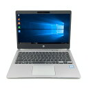   HP EliteBook Folio G1 第6世代 Core M5 6Y54/1.10GHz 8GB SSD120GB M.2 Windows10 64bit WPSOffice 12.5インチ フルHD カメラ 無線LAN 中古パソコン ノートパソコン PC モバイルノート Notebook 