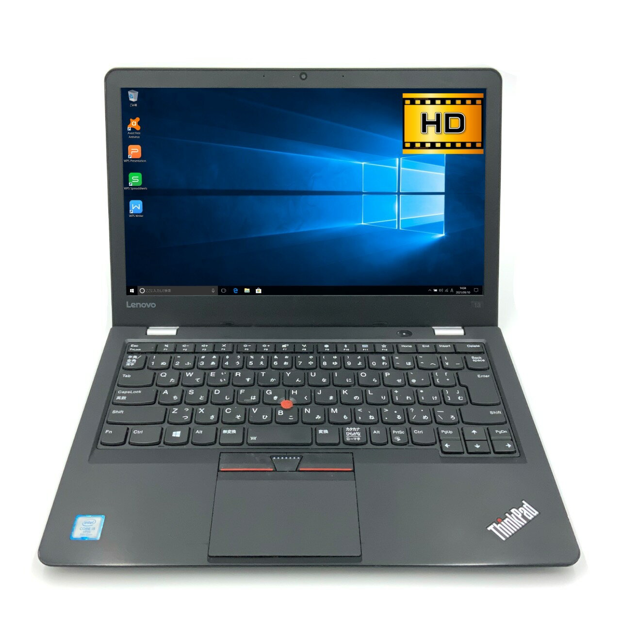 【定番】【モバイル】 Lenovo ThinkPad 13 第7世代 Core i5 7300U/2.60GHz 8GB 新品SSD960GB M.2 Windows10 64bit WPSOffice 13.3インチ HD カメラ 無線LAN 中古パソコン ノートパソコン モバイルノート PC Notebook 【中古】