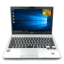 【新品バッテリー交換済】【24時間駆動】FUJITSU LIFEBOOK S938 第8世代 Core i5 8250U/1.60GHz 8GB SSD240GB M.2 Windows10 64bit WPS Office 13.3インチ フルHD カメラ 無線LAN 中古パソコン ノートパソコン PC モバイルノート Notebook 【中古】