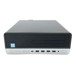 【Windows11】【ビジネススタンダード】HP ProDesk 600 G4 SF 第8世代 Core i5 8500/3.00GHz 32GB 新品SSD480GB M.2 NVMe スーパーマルチ 64bit WPSOffice 無線LAN 中古パソコン デスクトップ パソコン PC 【中古】