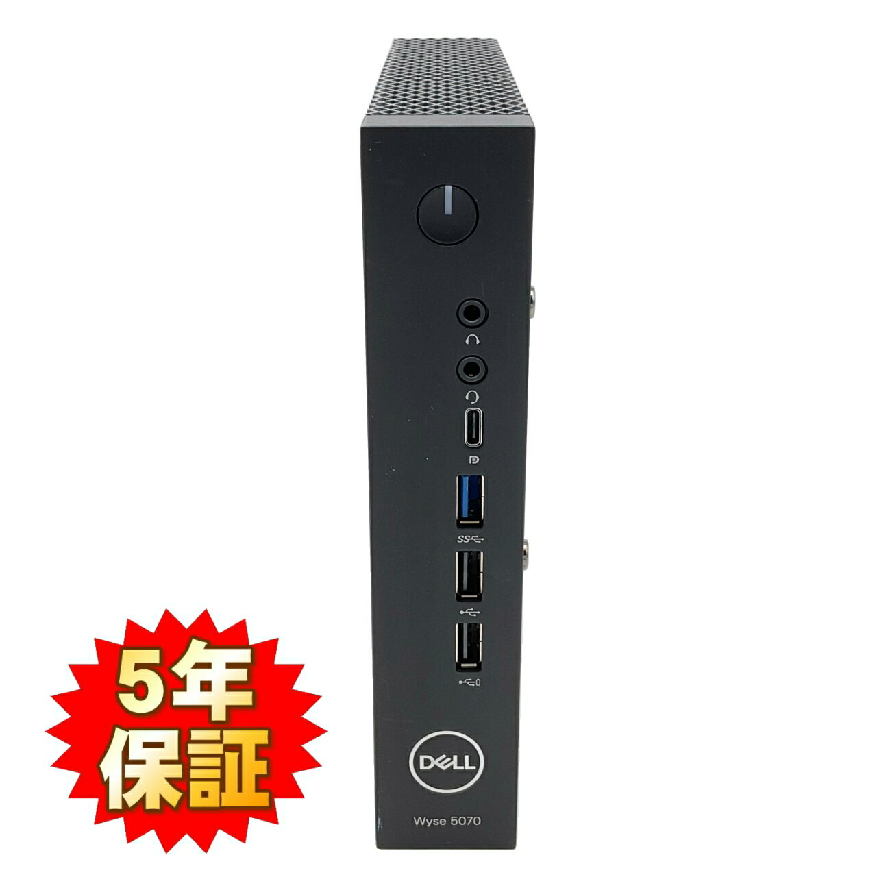 【シンクラ】【静音】 DELL Wyse 5070 第8世代 Celeron J4105/1.50GHz 16GB 新品SSD512GB M.2 NVMe Windows11 64bit WPSOffice 無線LAN 中古パソコン デスクトップ パソコン PC 【中古】