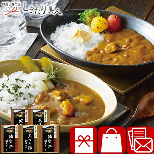 大正屋 椎葉山荘監修 佐賀牛＆ありた鶏カレー 24A05-08 |お中元 早割 敬老の日 グルメ ご飯のお供 カレー 惣菜 おかず 食べ物 食品 詰め合わせ 内祝い お祝い 法事 法要 一周忌 お返し 香典返…