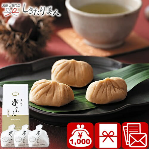 お歳暮 早割 2025 中津川銘菓 栗きんとん3個 A1001 | お年賀 栗金団 くりきんとん 国産栗 和菓子 スイーツ お茶菓子 プレゼント 内祝い お菓子...