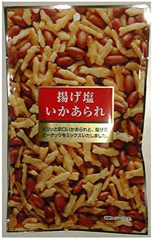 泉屋製菓総本舗 揚げ塩いかあられ 55g ×12袋