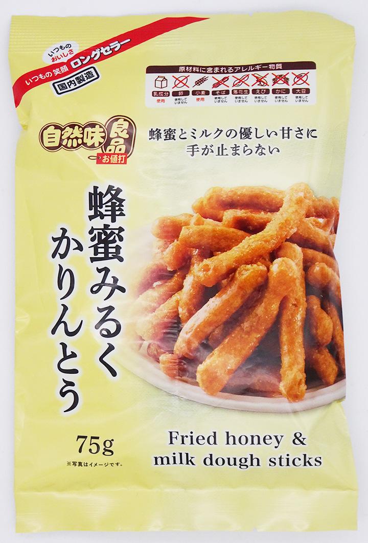 楽天おかげさまマーケットNS 自然味良品 蜂蜜みるくかりんとう 75g×12袋