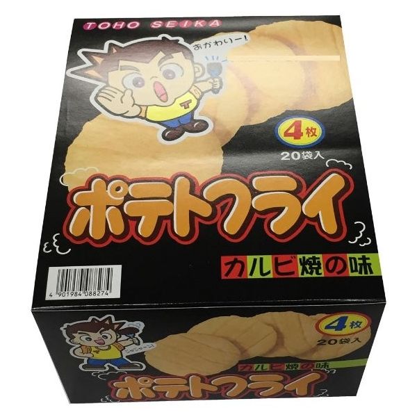 東豊製菓 ポテトフライ カルビ焼 11g