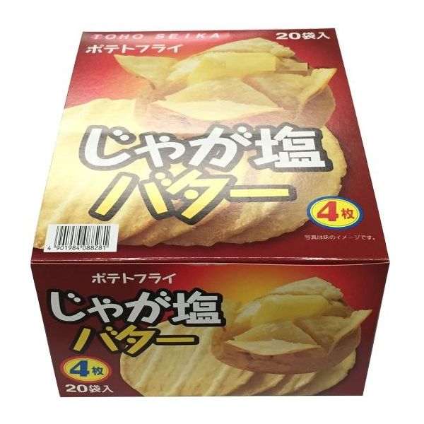 東豊製菓ポテトフライじゃが塩バター11g×20袋