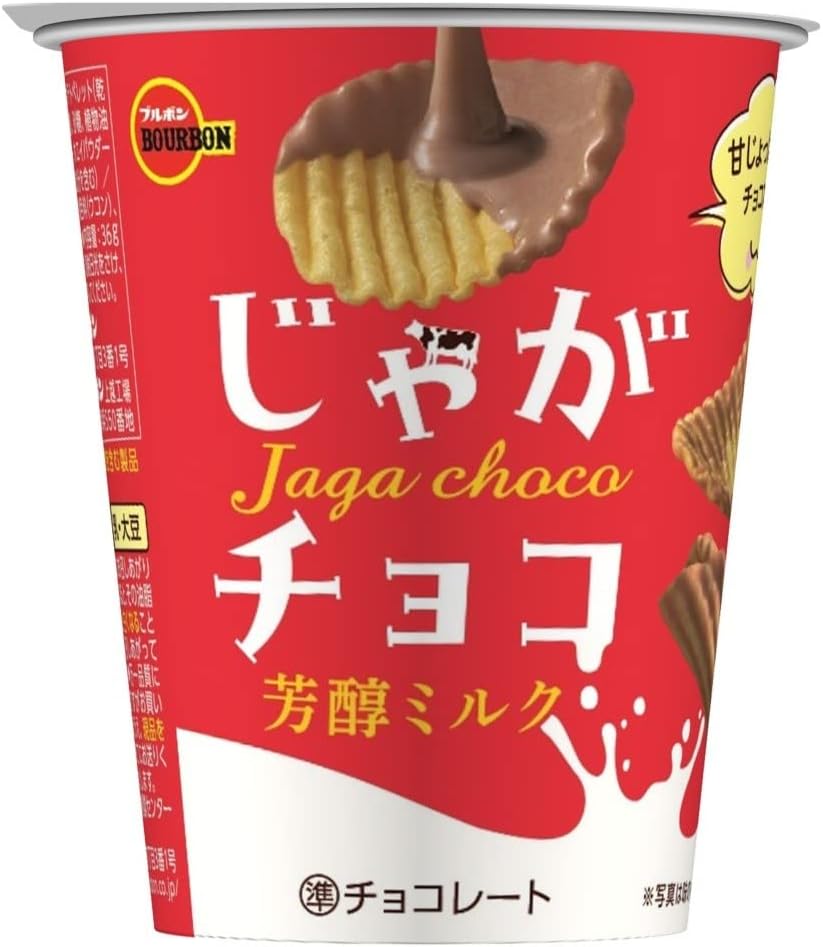 ブルボン じゃがチョコ芳醇ミルク 36g×12個のサムネイル