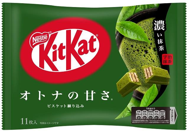 ネスレ日本 キットカット オトナの甘さ 濃い抹茶 11枚×12袋