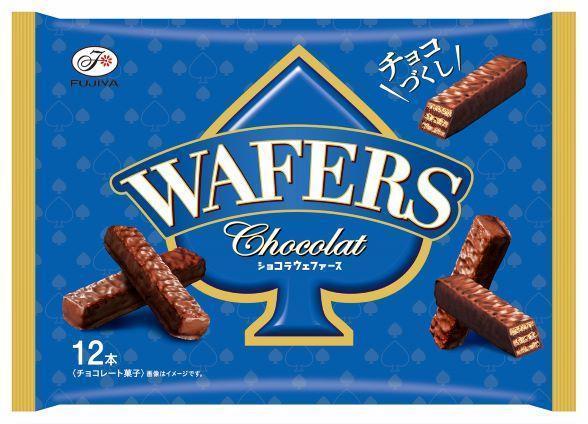 不二家 ショコラウェファース袋 12本×18個(4)