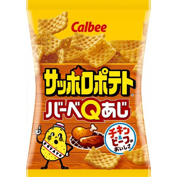 カルビー サッポロポテト バーベQあじ 24g × 24袋