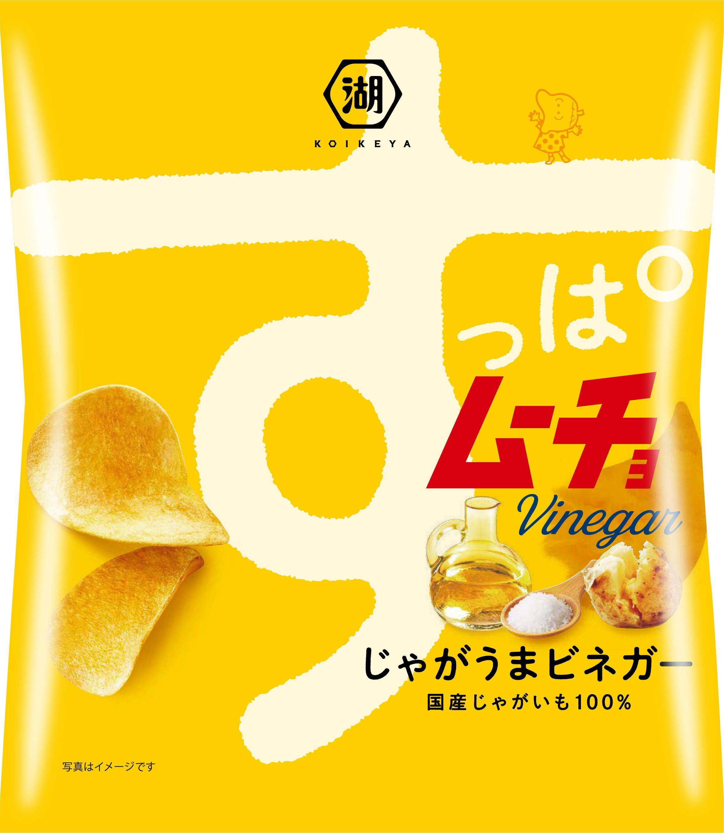 湖池屋 すっぱムーチョチップス じゃがうまビネガー味 55g×12袋