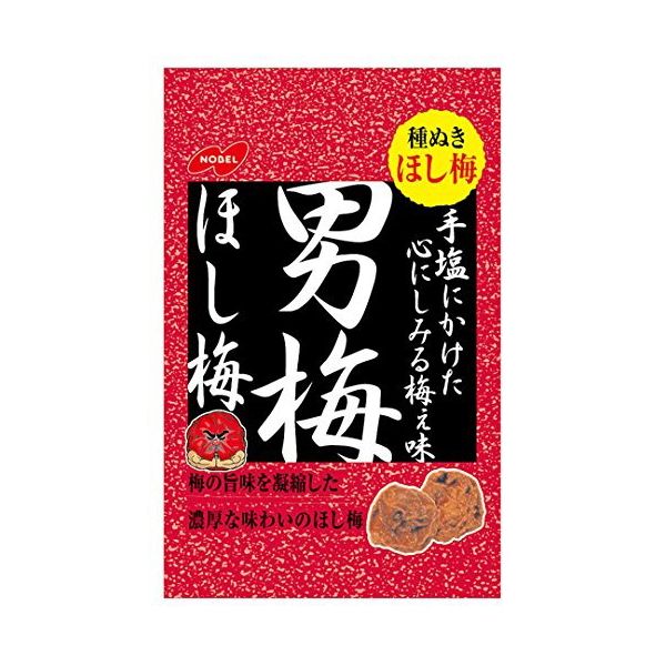 ノーベル 男梅ほし梅 20g×6個