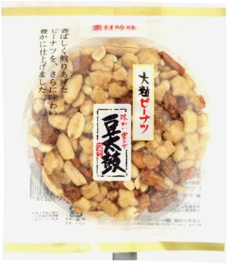 日進堂製菓 豆太鼓 ピーナツ 1枚×15