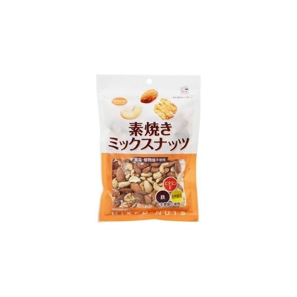 共立食品 素焼きミックスナッツ 徳用 200g×12個の商品画像