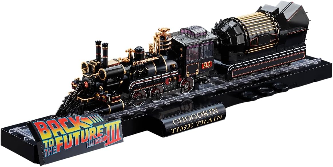 12月発売予定 BANDAI SPIRITS(バンダイ スピリッツ) 超合金 バック・トゥ・ザ・フューチャー PART3 TIME TRAIN 約520mm ABS&ダイキャスト&PVC製 塗装済み可動フィギュア
