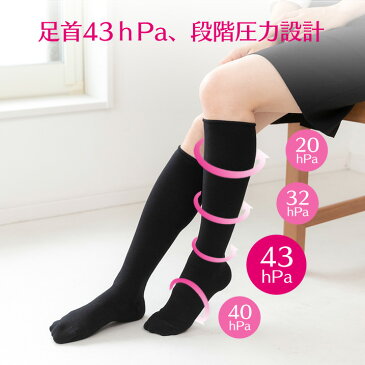 太陽ニット【美脚 着圧ソックス】履き口をゆったり、ゆる〜くに改良ネット限定商品強圧 綿100 抗菌 防臭加工つま先ゆったり 外反母趾の方にも好評足の疲れ むくみ 下肢静脈瘤 浮腫 冷え むくみ取り靴下【3足までメール便可】N107
