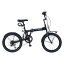 20インチ折畳セミファットバイク MF-208-BK マットブラックMyPallas/マイパラス SEMI-FATBIKE20・6SP・リアサス20型 シマノ6段変速 折りたたみ 自転車フロントキャリア ギア リアサスペンション 20×2.35タイヤ NAUGHTIX