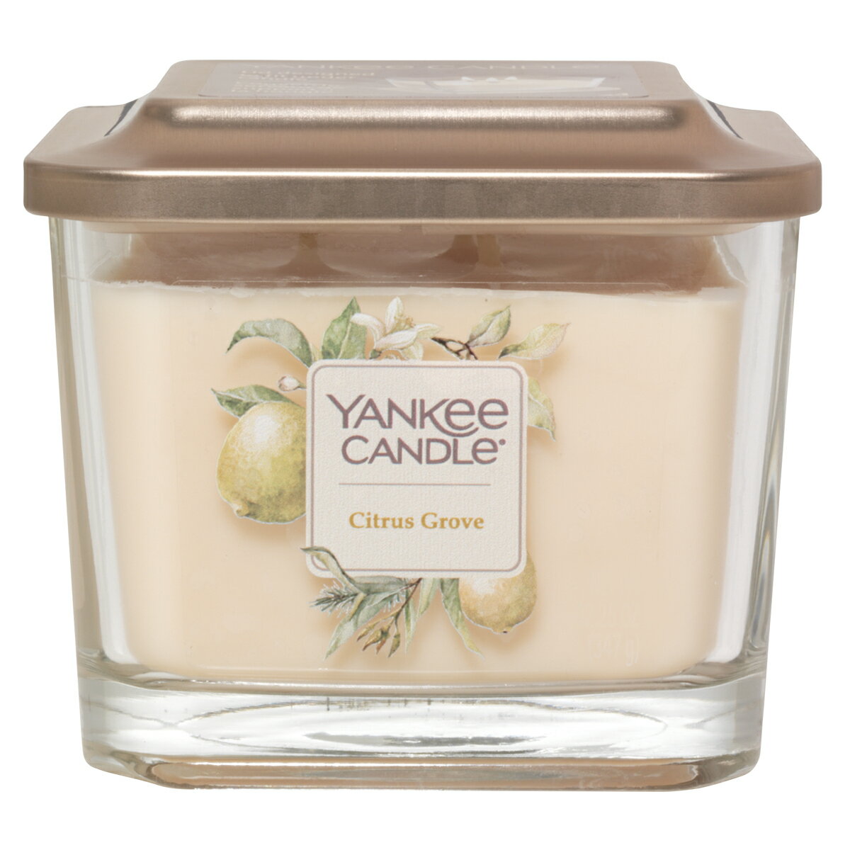 YANKEE CANDLE/ヤンキーキャンドルYCエレベーションジャーMシトラスグローブYK072-05-01レモンゼスト パインリース クローブの芽 ユーカリ パチョリ シダー フレグランス インテリア プレゼント