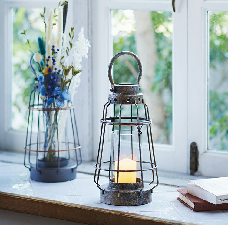 カメヤマキャンドルトゥルムランタンSSJ803-00-10SGO アンティークGOフラワーベース ハロウィン クリスマス プレゼント アンティーク インダストリアル ウェディング インテリア グランピング キャンプ通販格安セール情報 楽天 通販