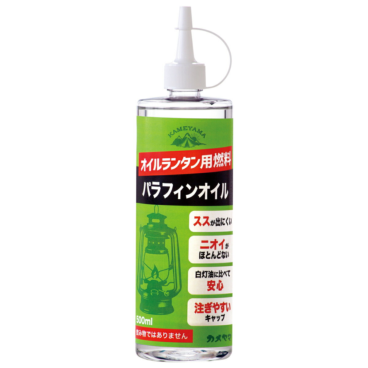 カメヤマキャンドル日本製パラフィンオイル500mlB7713-00-05C引火点 揮発性が低い アウトドア キャンプ 液体