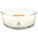 【国内正規品】WoodWick/ウッドウィックハースウィックLリネンWW940-05-3012 Herthwick candleプレミアム 重厚感 パチパチ音 癒し リラックス フレグランス インテリア プレゼント キャンドル 夏 洗濯 たき火キャンドル