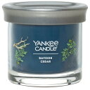 YANKEE CANDLE/ヤンキーキャンドルYCシグネチャータンブラーS399ベイサイドシダーYK010-05-399ベルガモット グリーンペアー グレープフルーツ マンダリンブロッサム スイレン アンバー シダーウッド ムスク インテリア プレゼント