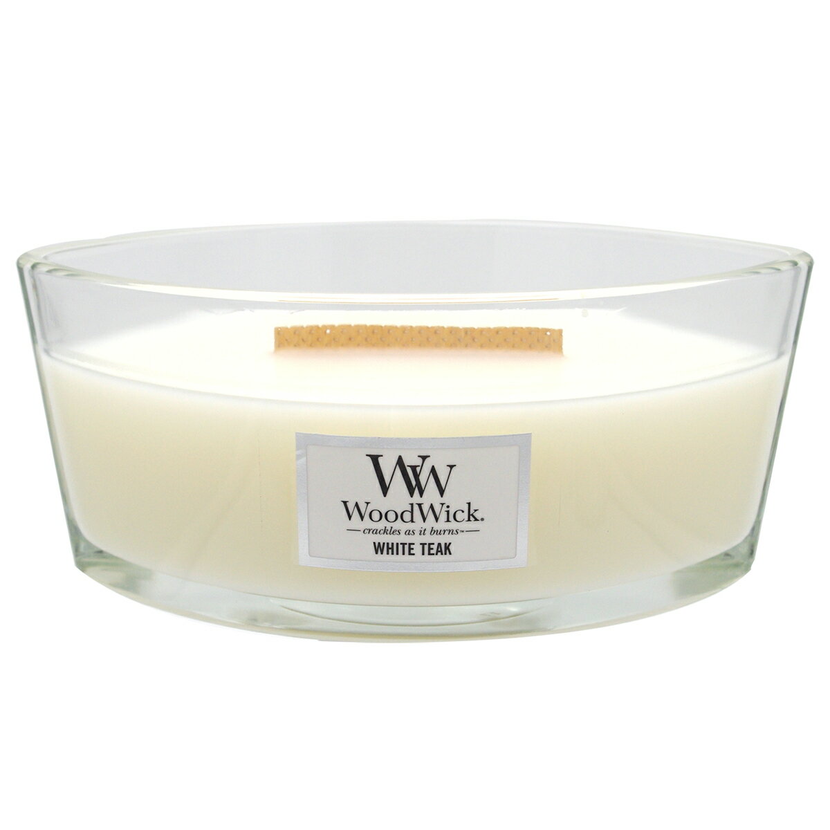 Wood Wick キャンドル 【国内正規品】WoodWick/ウッドウィックハースウィックLホワイトチークWW940-05-3076 Herthwick candleプレミアム 重厚感 パチパチ音 ラベンダー ホワイトチーク サンダルウッド シダーウッド フレグランス インテリア たき火キャンドル