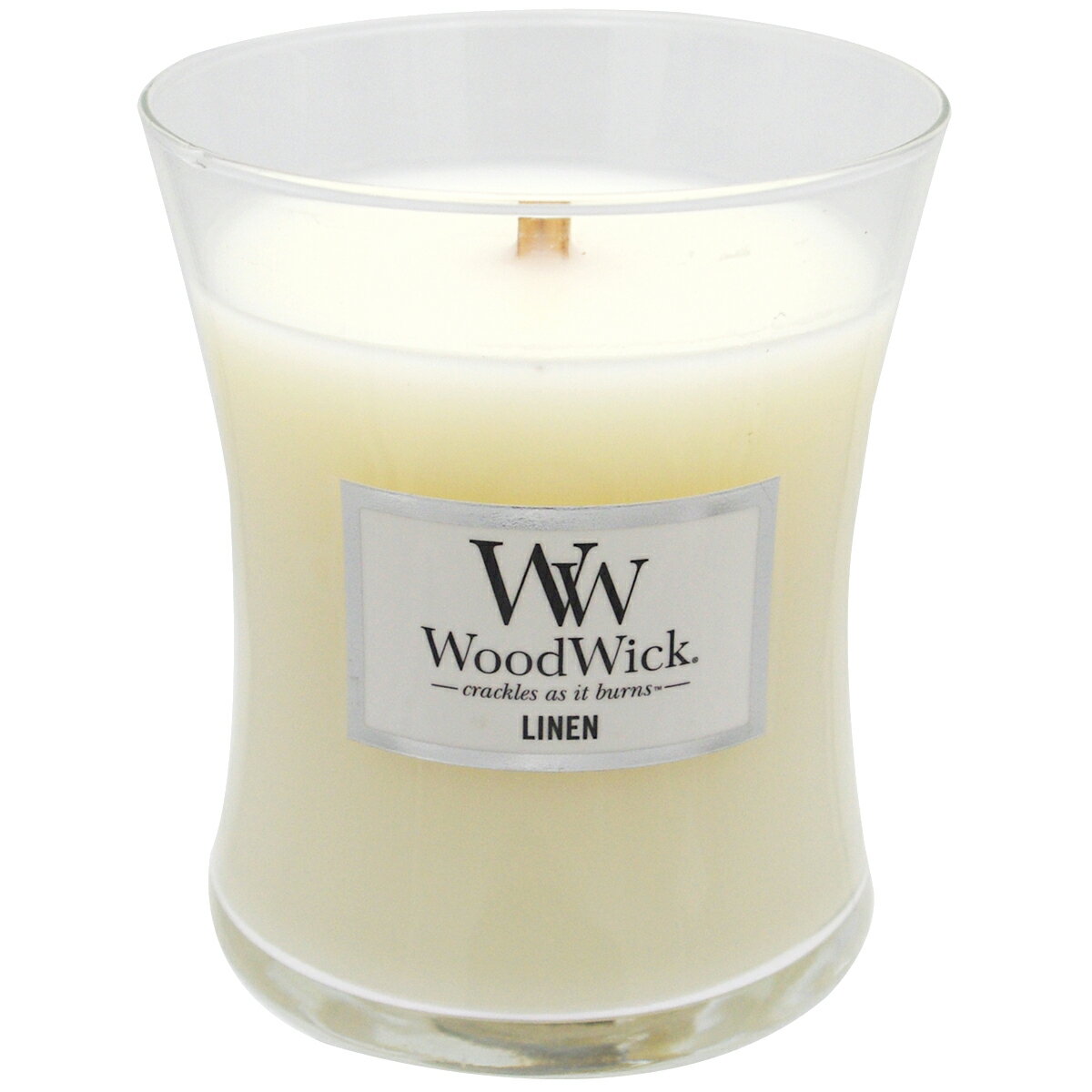 【国内正規品】WoodWick/ウッドウィックWWジャーM12リネンWW901-05-12 Jarcandle高品質 パチパチ音 癒し リラックス 夏 洗濯 安らぐ エッセンシャルオイル フレグランス インテリア たき火キャンドル キャンドル Rinen Mサイズ