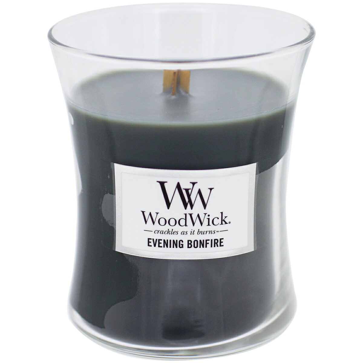 【国内正規品】WoodWick/ウッドウィックWWジャーM64イブニングバンファイアWW901-05-64 Jarcandleパチパチ音 癒し リラックス バニラ ジャスミン ローズ サンダルウッド アンバー フレグランス インテリア たき火キャンドル Mサイズ WW9010564