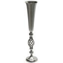☆アウトレット☆ヨーロッパ調フラワースタンド(シルバー)(高さ65cm)カメヤマキャンドル SJ038-00-00フラワーベース 装飾 照明 リゾート 庭 ガーデン ルーム ウェディング スパイラル アンティーク