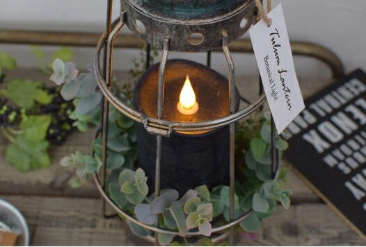 カメヤマキャンドルトゥルムランタンSSJ803-00-10SGO アンティークGOフラワーベース ハロウィン クリスマス プレゼント アンティーク インダストリアル ウェディング インテリア グランピング キャンプ通販格安セール情報 楽天 通販