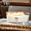 ☆ギフトボックス入り☆WoodWick アロマキャンドル ハースウィック(ホワイトチーク)WW944-05-76(公式..