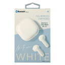 B-Fun 完全ワイヤレスイヤホン(ホワイト)AH-TWS05-WHBluetooth対応 アクセス メーカー保証6ヶ月 AXES カナル型