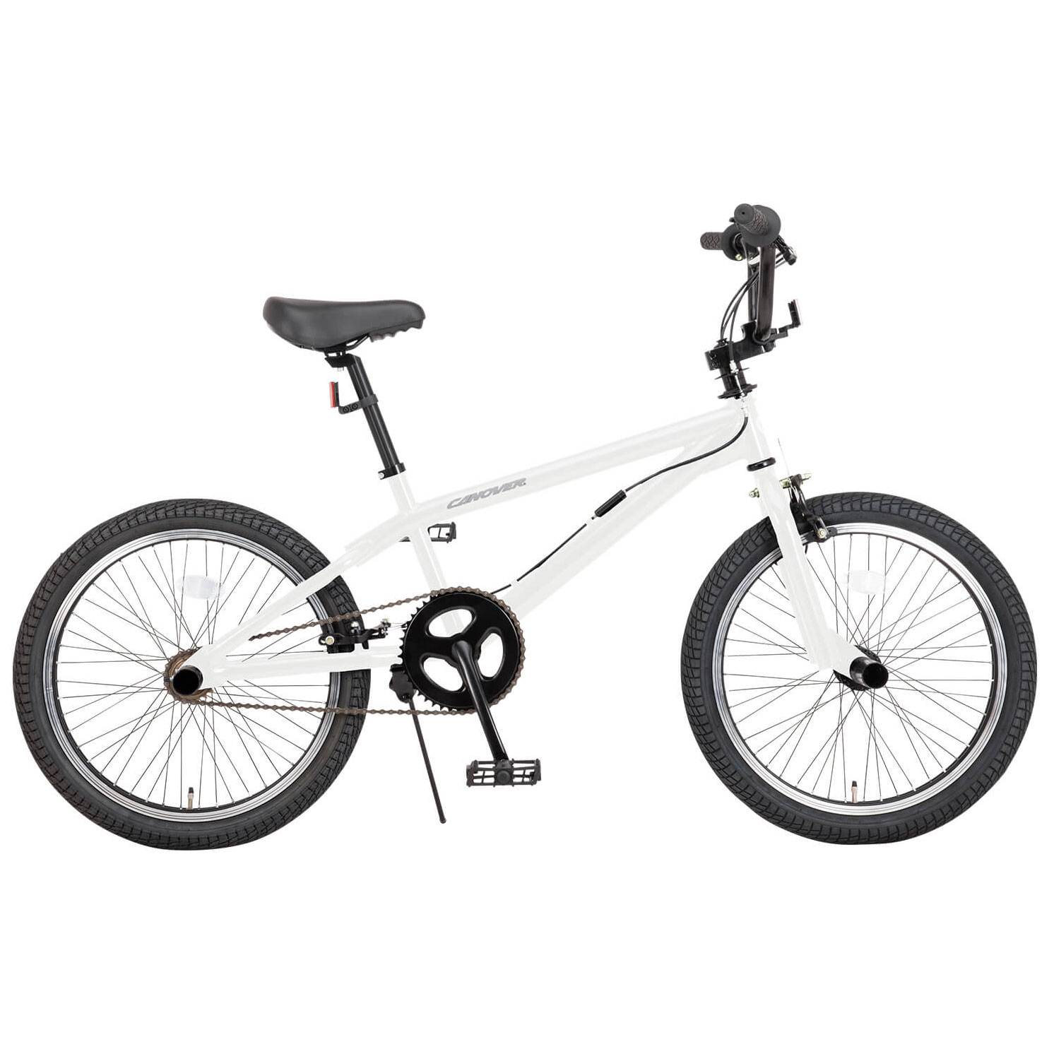 CANOVER/カノーバー 20インチBMX CA-X1 BMX【ホワイト】61919360°回転 通勤通学 スポーティ オオトモ ..