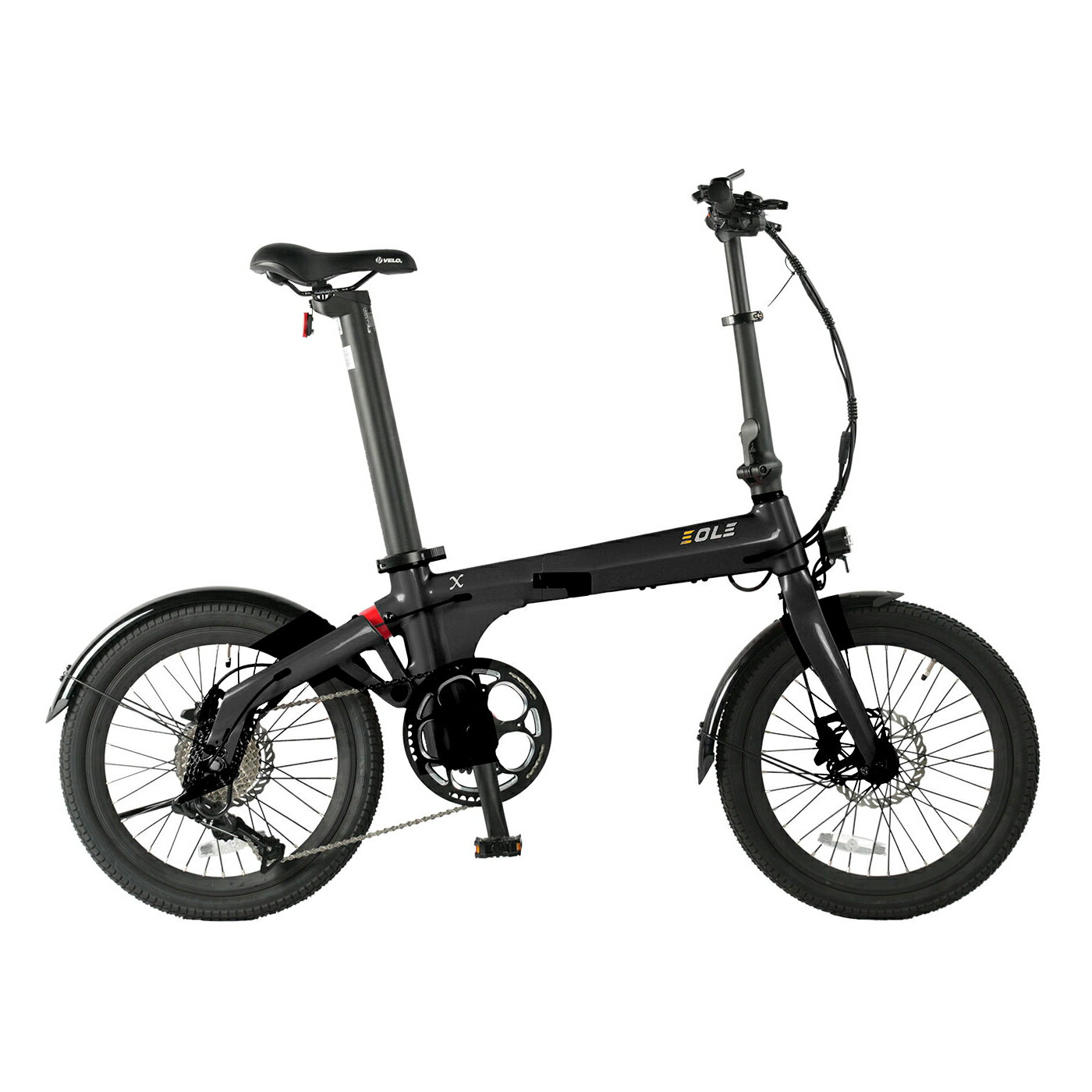 MOFUNS EOLE X（イオレ エックス）折りたたみ電動アシスト自転車EDR-20 EOLE マットブラック66908 モー..