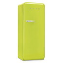 【日本正規品】SMEG/スメッグ 冷蔵庫 270リットル【ライムグリーン/LimeGreen】右開きFAB28RLI5JP《配送・設置費込み》REFRIGERA...