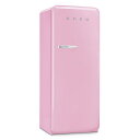 【日本正規品】SMEG/スメッグ 冷蔵庫 270リットル【ピンク/Pink】右開き《配送・設置費込み》FAB28RPK5JPREFRIGERATOR レトロ デ...