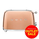 ☆お買い得!アウトレット☆【日本正規品】SMEG/スメッグポップアップトースター【ローズゴールド】TSF01-RG-JPレトロ デザイン おしゃれ家電 ハイブラ...