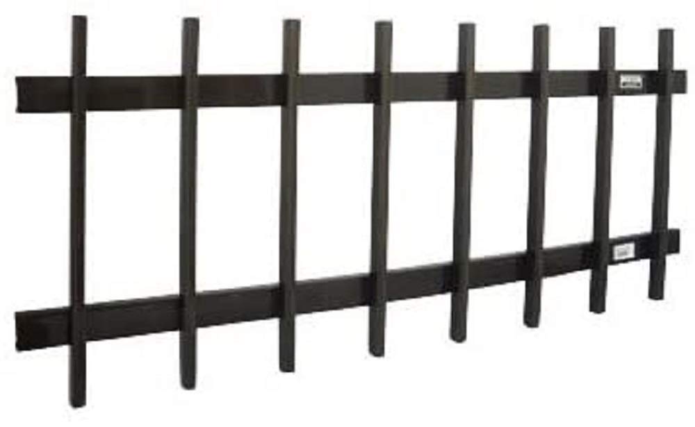 川口技研 防犯対策用品 面格子G 幅92cm×高さ80cm B09208 ブロンズ