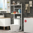 ABCOOL トイレの洗濯機の整理整頓のための調節可能な立場の収納力の棚を洗濯の棚浴室のスペースは高さの調節可能な引出しのテーブルと救う上で